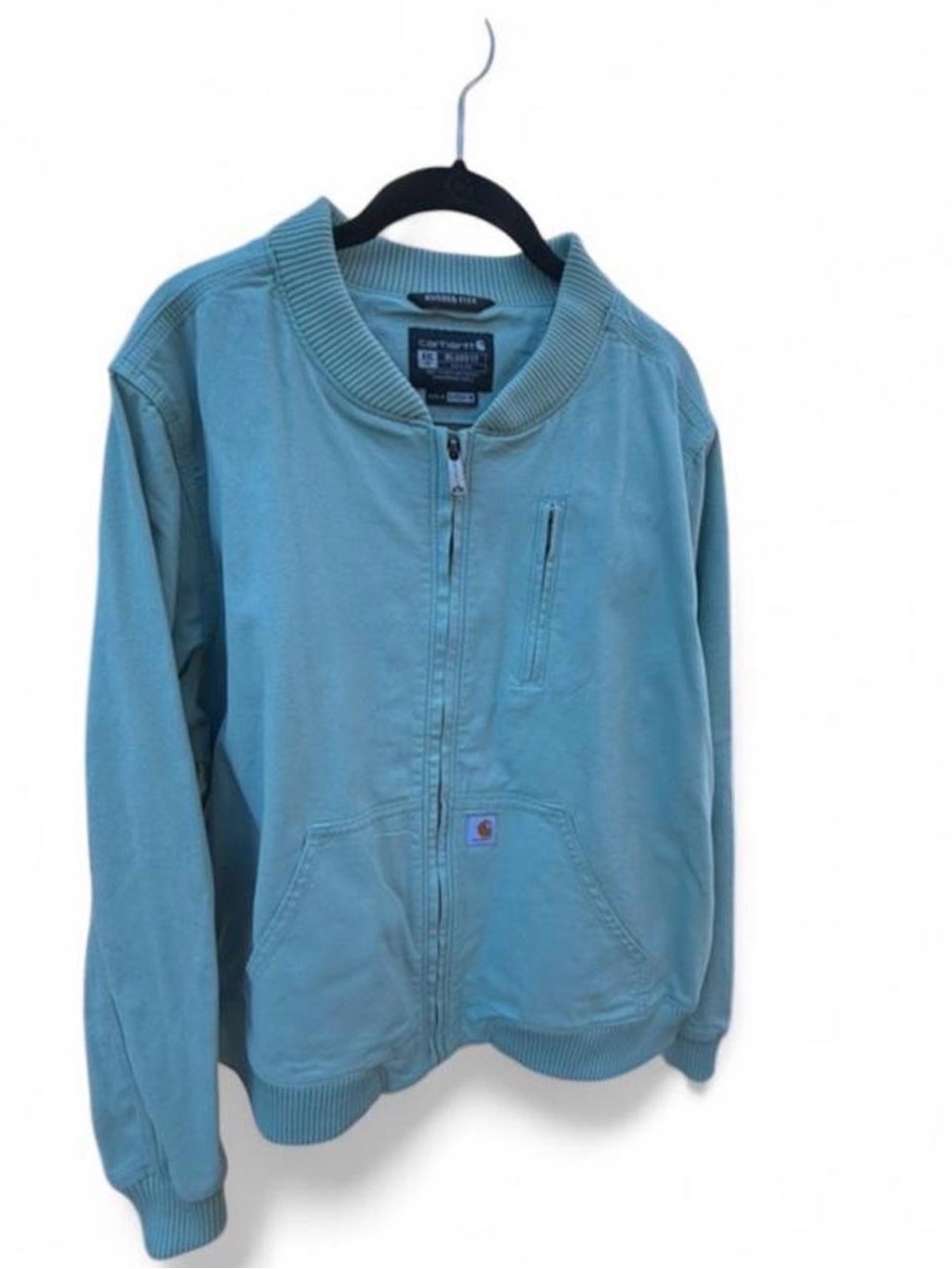 Carhartt Teal Lightweight Bomber Jacket